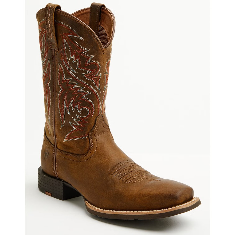 Ariat® (Men's 9 D) Sport Herdsman™ Western Performance Boot, Powder Brown - $200